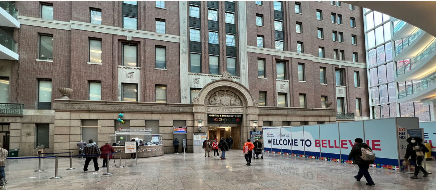Bellevue Hospital — Steel Roof System