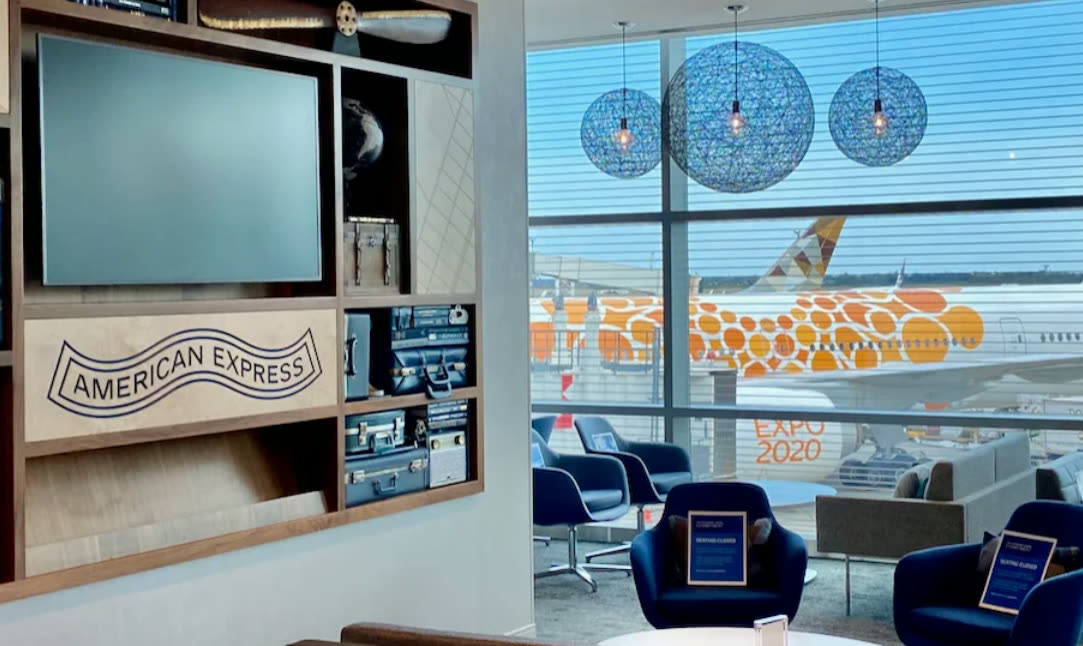 JFK Airport — American Express Centurion Lounge