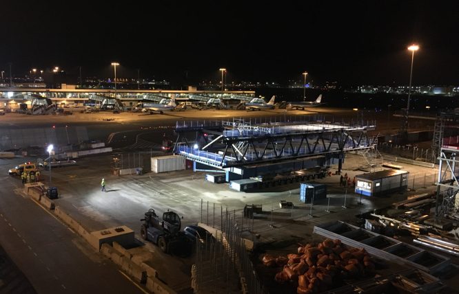 Schiphol Airport — Temporary Corridor