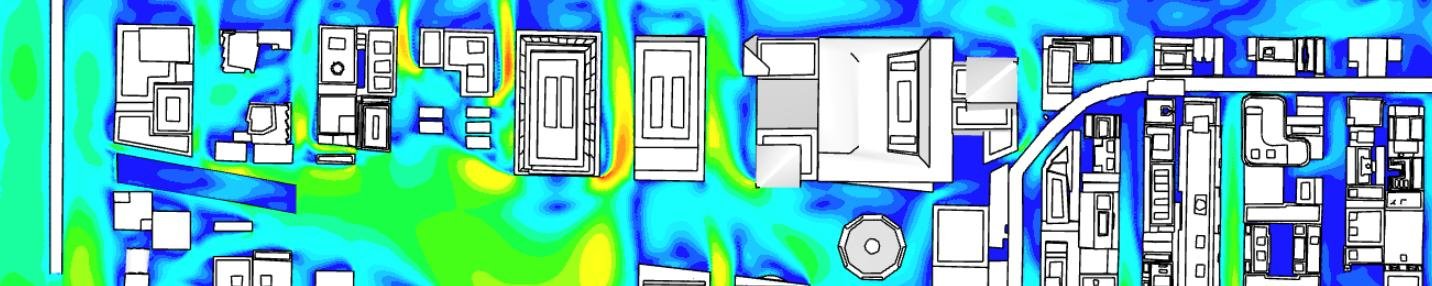 CFD-based pedestrian wind microclimate study — Hudson Yards, Manhattan